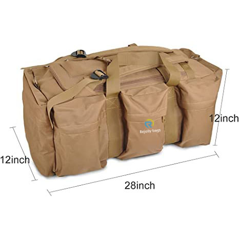 70L Large Duffel for Men Wandelbarer multifunktionaler Rucksack für die Reisetasche