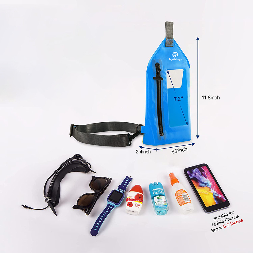 Große Kapazität, leichte, wasserdichte Brusttasche, Mode, Tauchen, Schwimmbad, Strand, Unterwassertasche