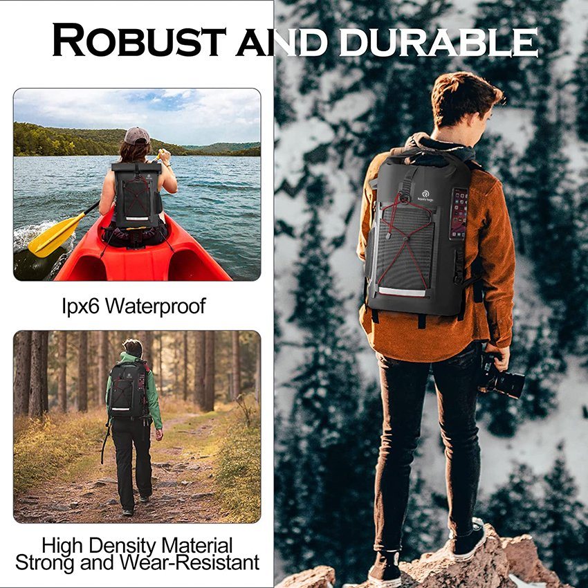 Roll Top Dry Sack Rucksack Wasserdichte Tasche Floating Dry Bag für Kayaking Dry Bag