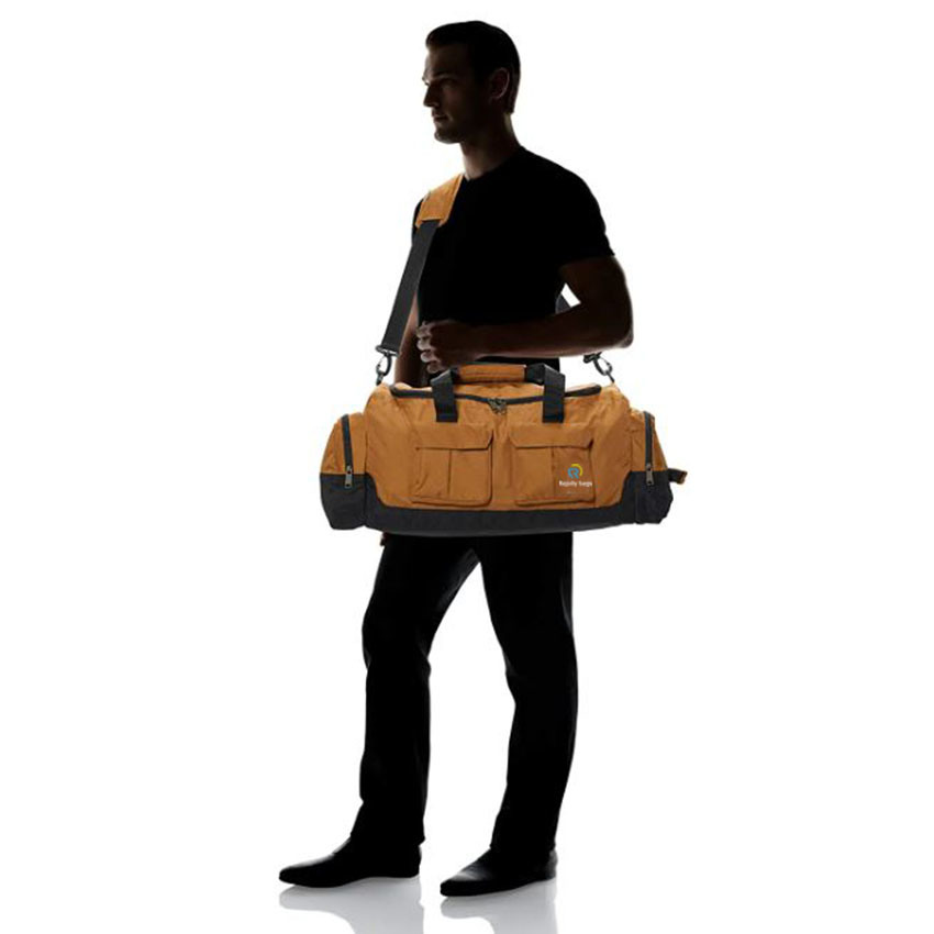 Heavy Duty Utility Duffle mit Rückentasche für eine einwöchige Reisetasche