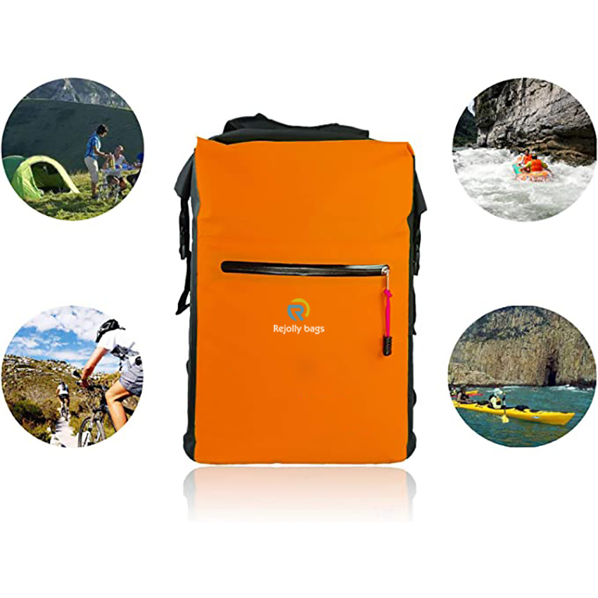 Multi-Use Dry Pack Wasserdichter Rucksack zum Skifahren, Wandern, Schwimmen, Bootfahren, Angeln, Camping, Angeln, Kanutasche