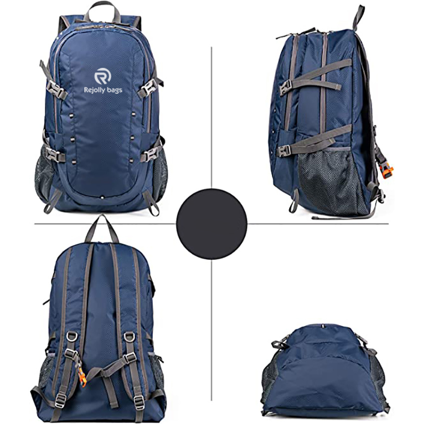 40L Wasserabweisender Leichter Wanderrucksack für Camping Packbare Wasserdichte Daypack Reisetasche