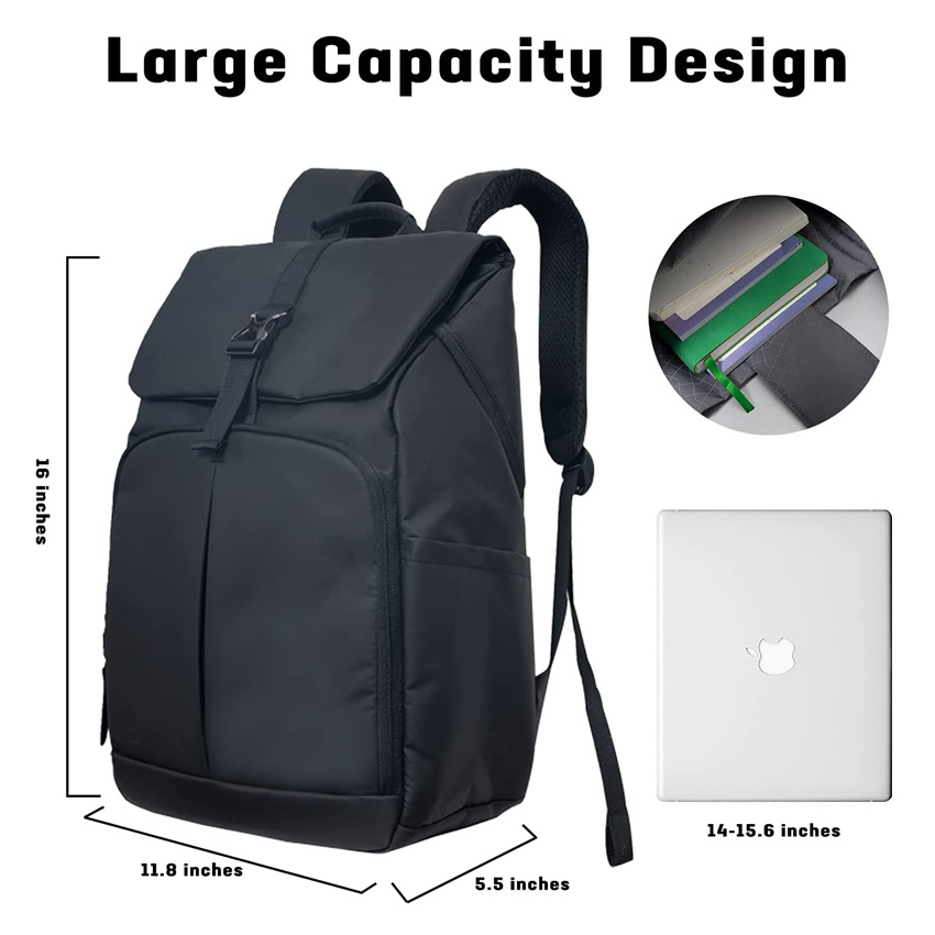 Unisex-Geschäftsreise-Laptop-Rucksack, wasserabweisend, College, Schule, Büchertasche, modisch, lässig, Tagesrucksack