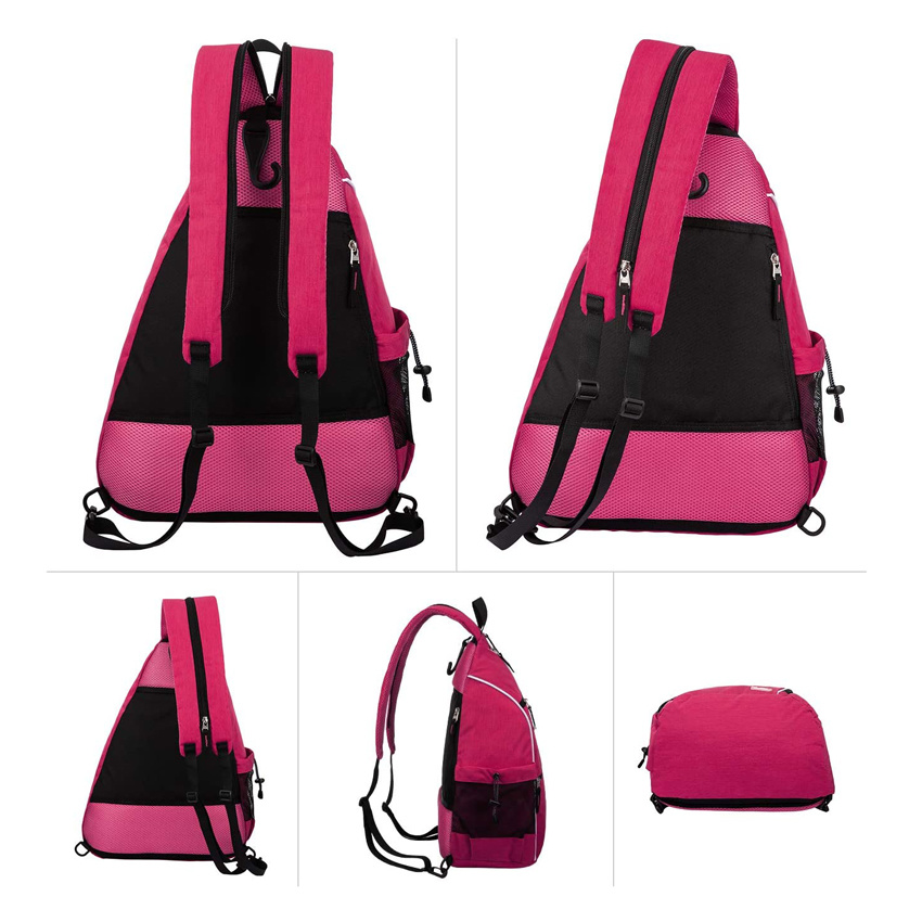 Leichte Damen Pink Bag Racketball Travel Tennis Bag Fashion Sport Gym Bag