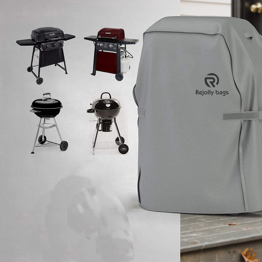 Premium-BBQ-Grillabdeckung, strapazierfähige Gasgrillabdeckung für Weber Spirit, Weber Genesis, Char Broil usw. Reißfeste und wasserdichte Grillabdeckung