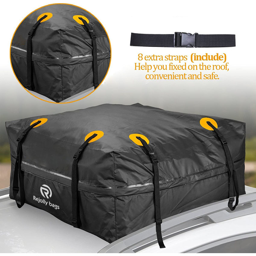 15 Kubikfuß Auto Dachgepäckträgertasche – Cargo Bag kompatible Autos mit Gepäckträger/Schiene/Querträgertasche