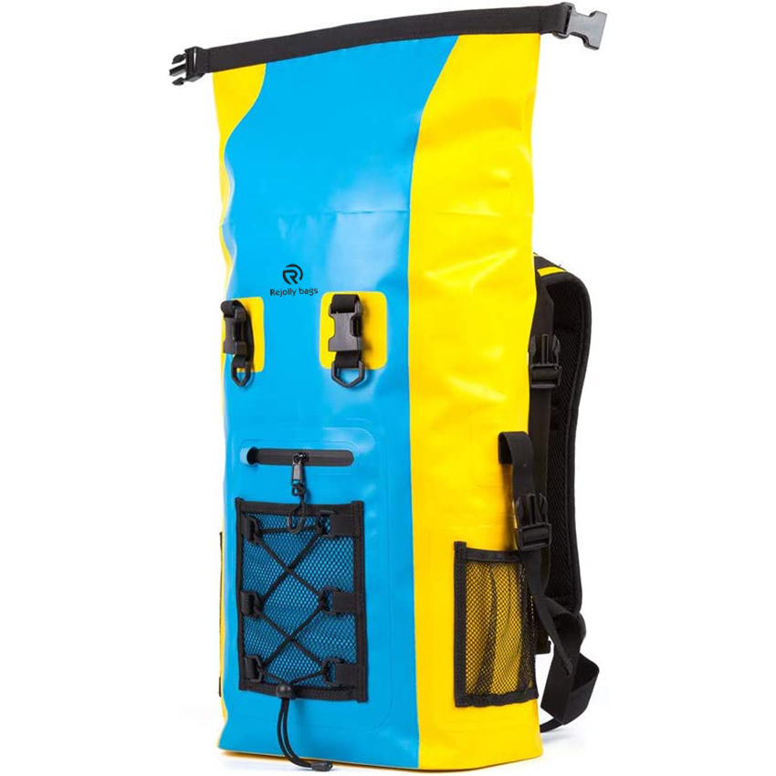 Wasserdichter Trockensack-Rucksack für Outdoor-Wassersport Kajakfahren Camping Fliegenfischen & Bootfahren Lebenslanger Kajak-Aufbewahrungs-Trockensack