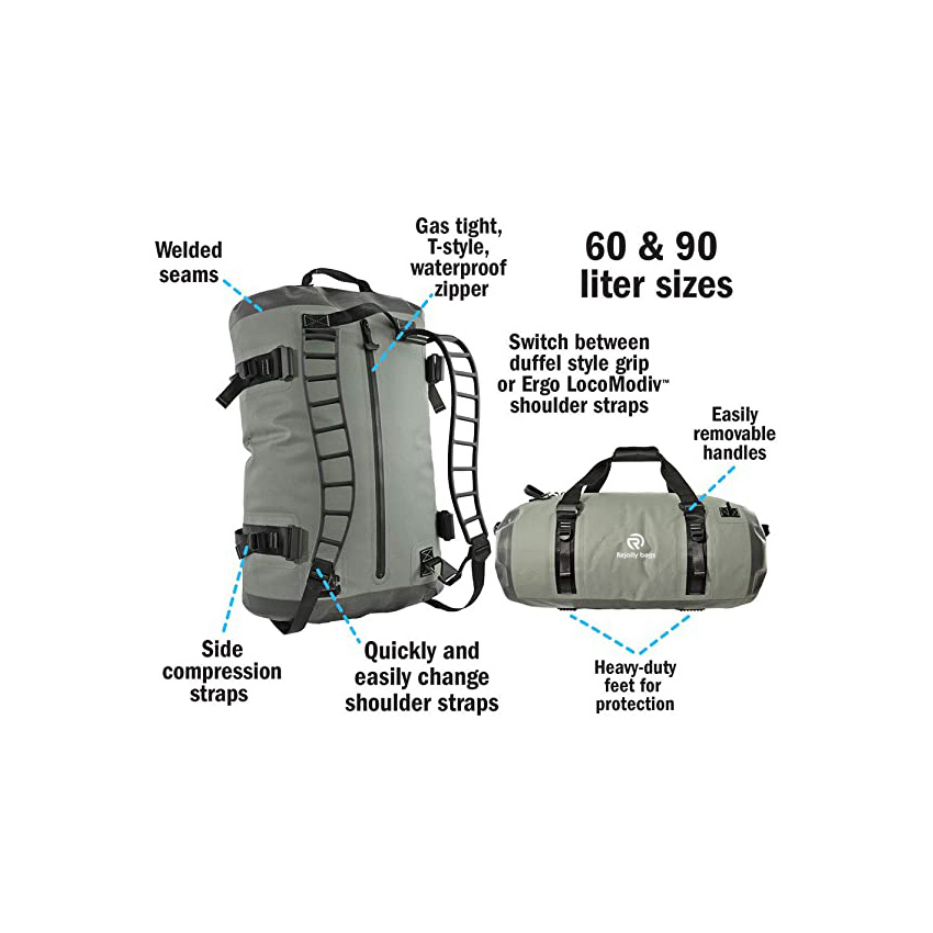 Sport Wasserdichter Dry Bag Outdoor Wassersport Schwimmender Rucksack Langlebig zum Kajakfahren