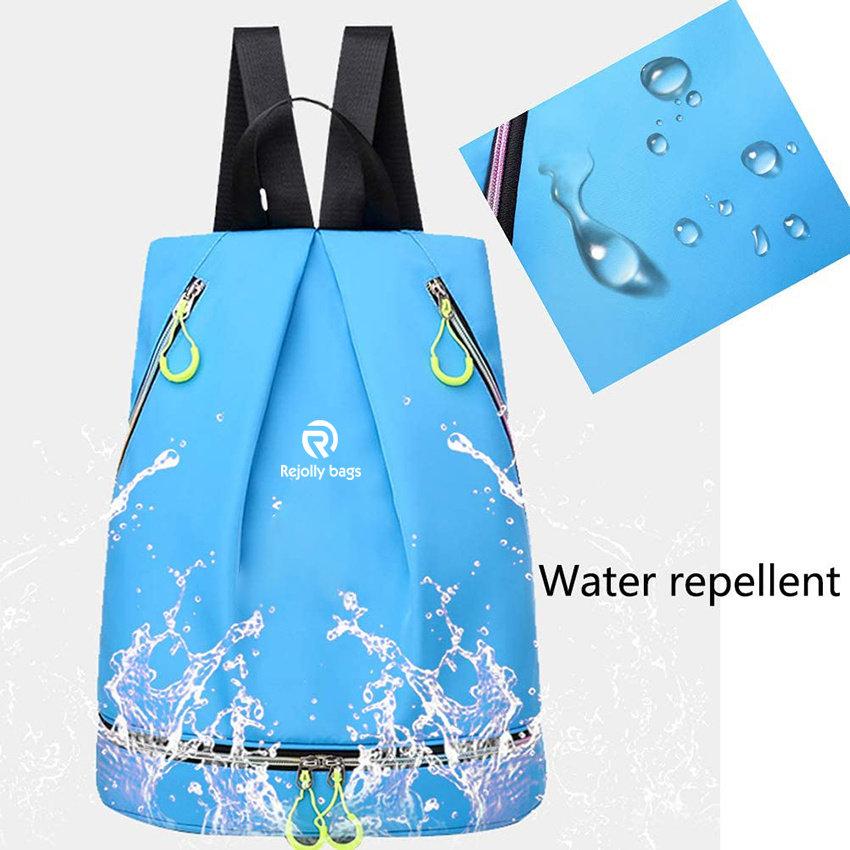 Rucksack Sporttasche Einkaufen Schwimmen Wandern Klettern Angeln Reisen Radfahren Strand Wasserdicht Kosmetik Schwimmtasche Trocken und nass Getrennte Aufbewahrung