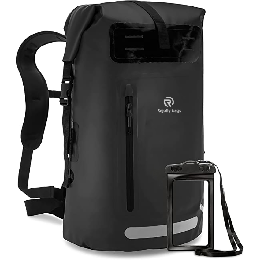 Strapazierfähiger, wasserdichter Rolltop-Rucksack, strapazierfähiger Reise-Trockenbeutel RJ228337