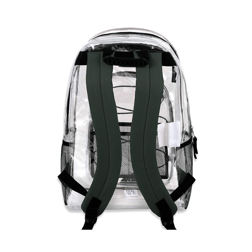 Klarer Rucksack Strapazierfähige transparente Tasche Bester Tagesrucksack Wasserdichter Rucksack PVC-Rucksack