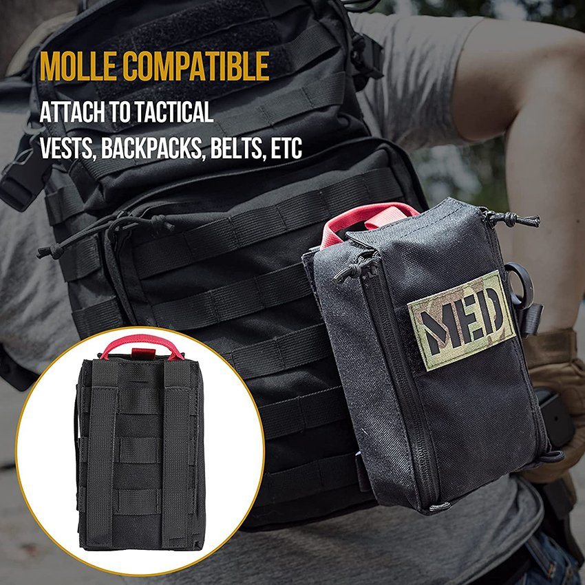 Tactical Pouch Rip-Away Erste-Hilfe-Tasche EMT-Tasche Medical Trauma Kit Bag Utility Med Bags