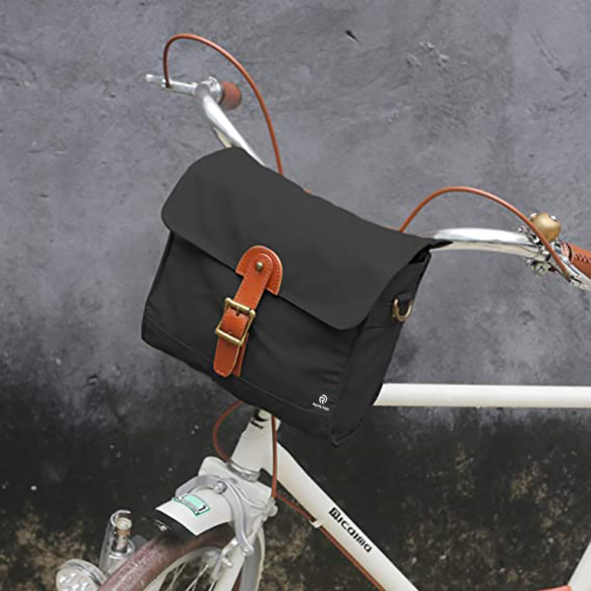 Canvas Radfahren Fahrrad Lenkertasche Fahrrad Satteltaschen Schulter Messenger Aufbewahrung