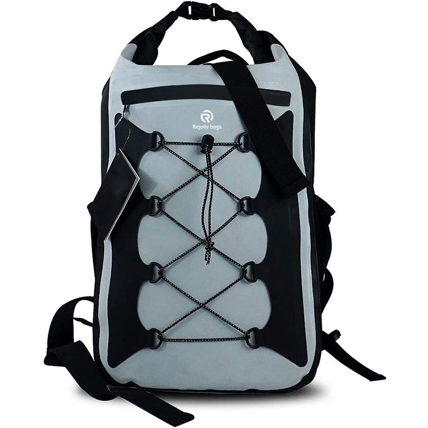 30-Liter-Dry-Bag-Rucksack.Wasserdichter Premium-Rucksack mit gepolsterten Schultergurten.PVC-Bausack