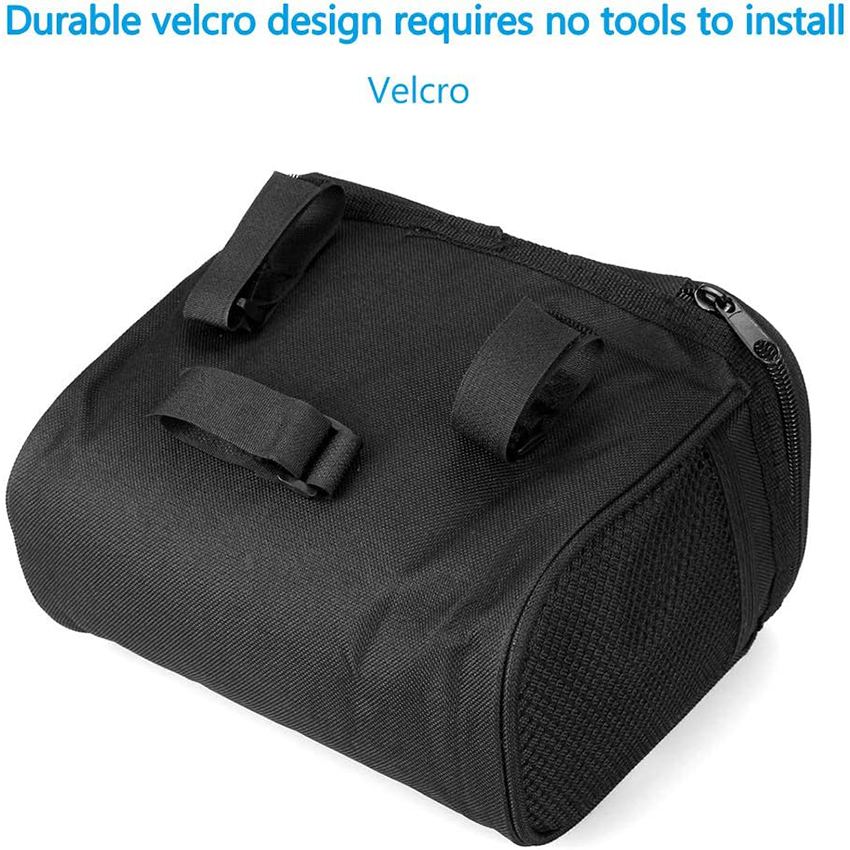 Fahrradlenkertasche Isolierte Fahrradkühltasche mit reflektierendem Riemen Berührbare transparente Handytasche Fahrradtasche 