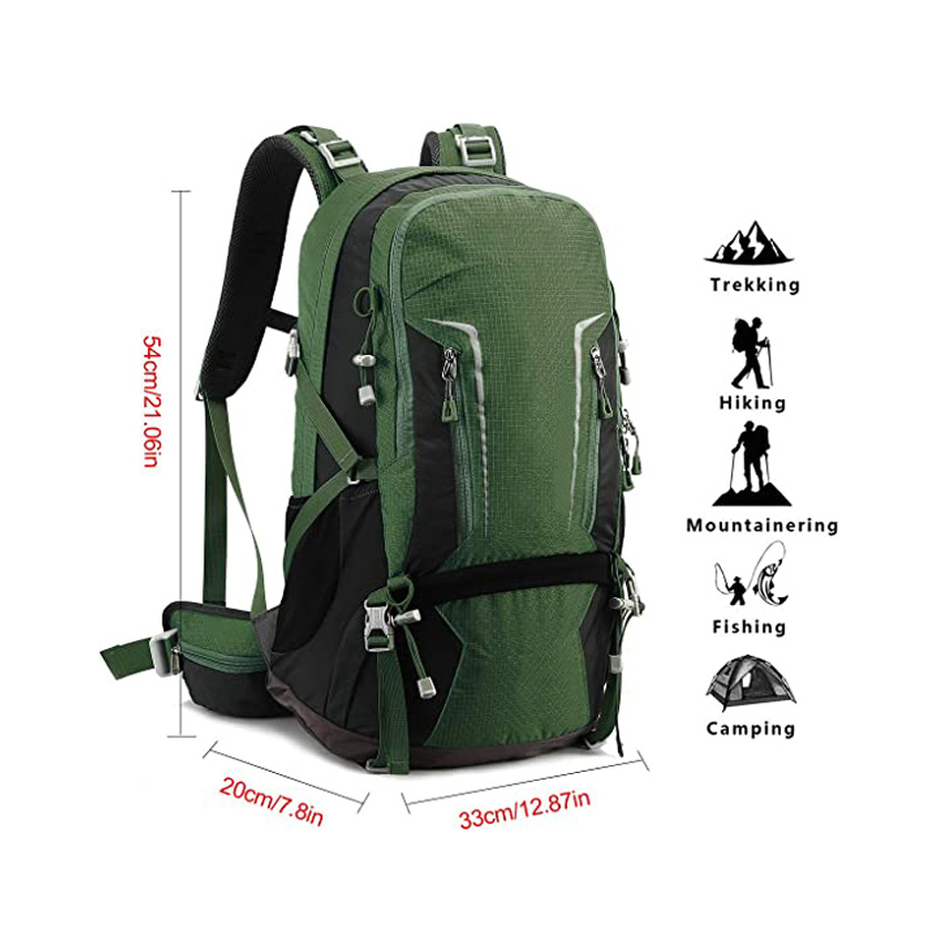 Wasserdichte Reisetaschen Wandern Bergtasche Outdoor Wandern Camping Reiserucksack