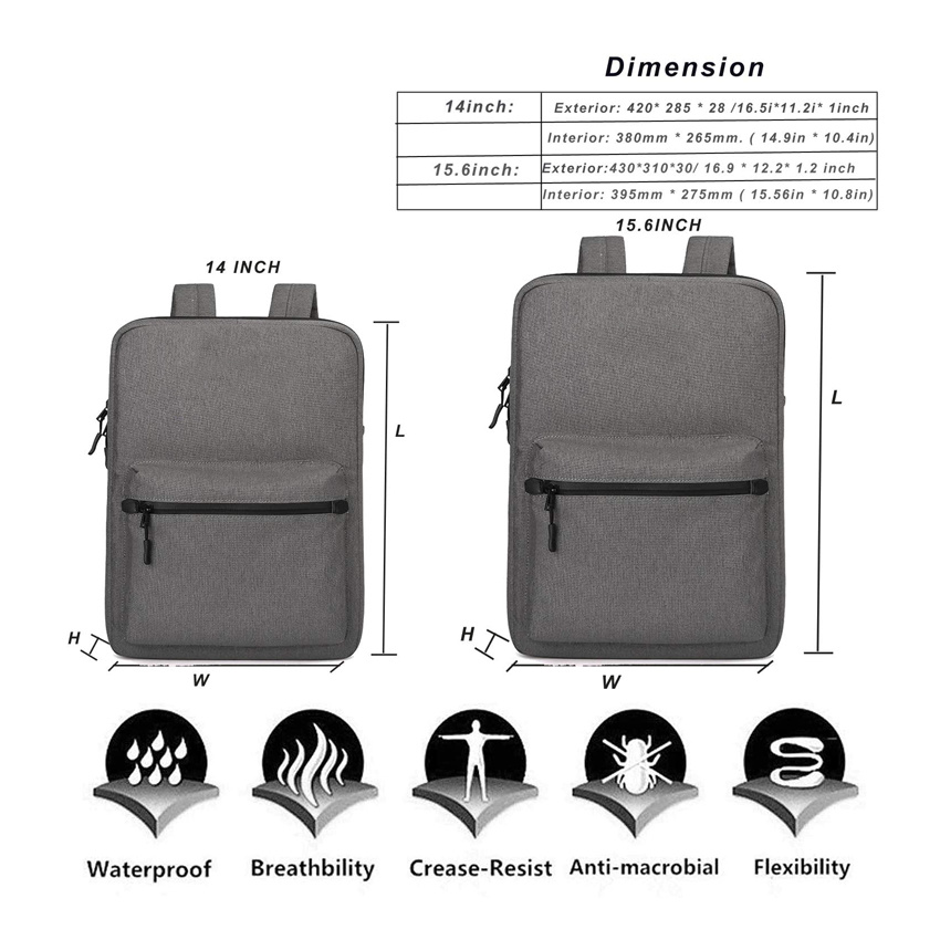 Modische Laptop-Taschen Taktische Tasche Pendler-Laptop-Rucksack Reise-Laptop-Rucksack