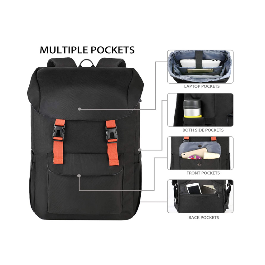 Reise-Laptop-Rucksack Outdoor-Rucksäcke Funktionelle Outdoor-Laptop-Tasche