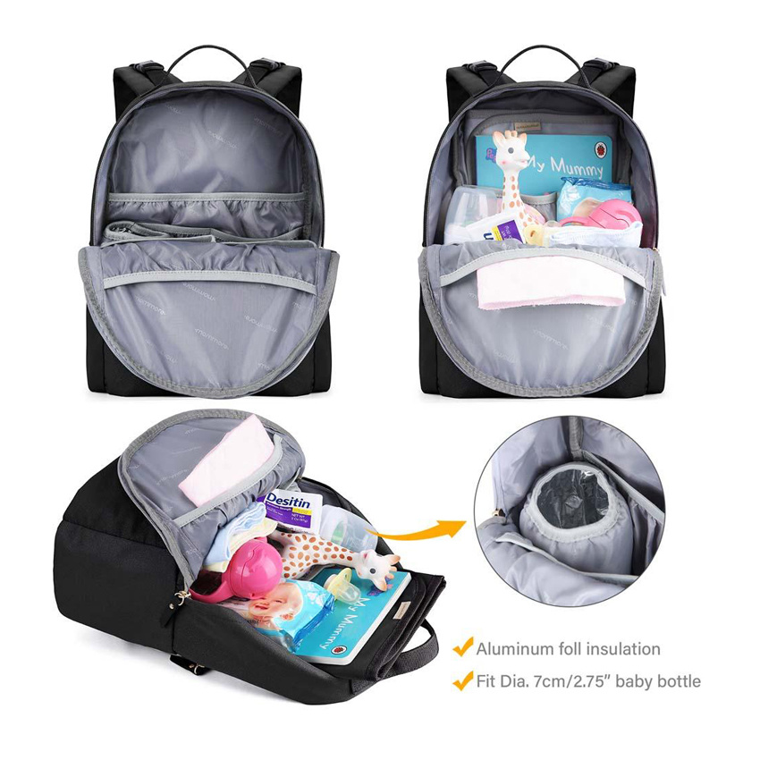 China Großhandel Multifunktionale Wickeltasche Mode Baby Rucksack Tasche