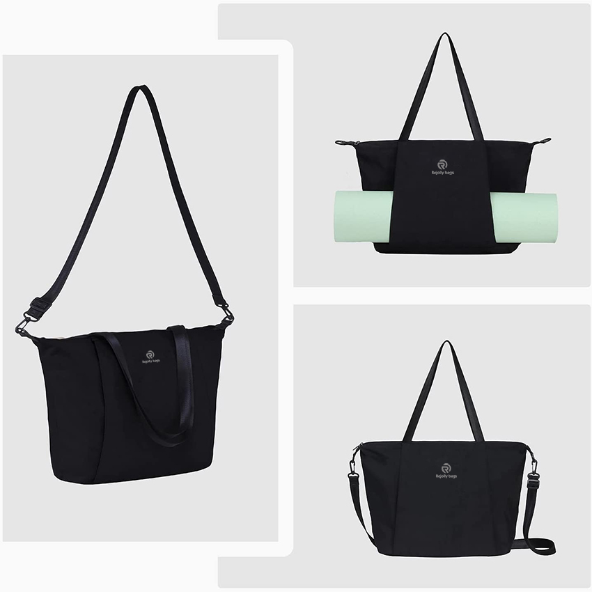 Mehrere Taschen, wasserdicht, leicht, Yoga-Tasche mit Yogamattenträger, 2-Wege-Tragetasche für Damen, Sporttasche RJ196178