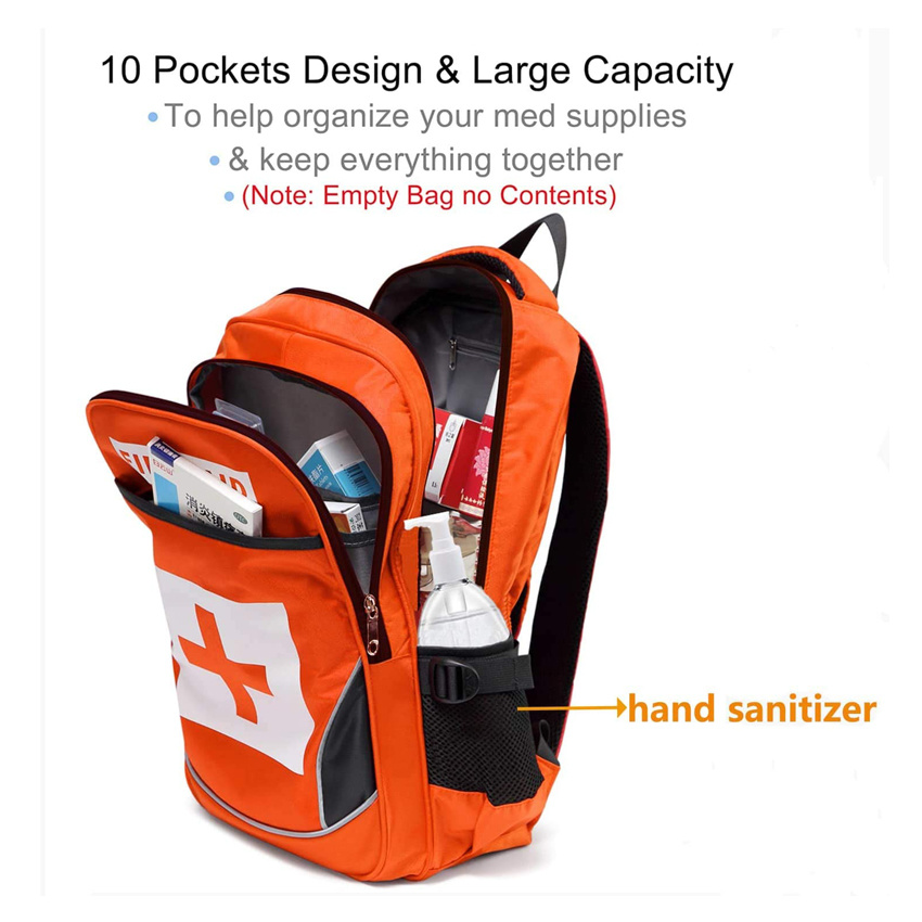 Hochwertige, langlebige medizinische Rucksäcke, Trauma-Relief-Rucksack, Erste-Hilfe-Kits