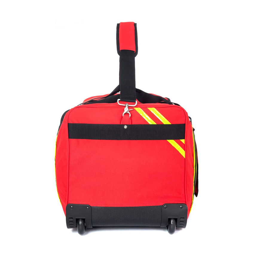 Rolling Fire Fighter Travel Bag Übergroße Feuerwehrmann-Ausrüstungstasche mit Rädern Rescue Roller Bag