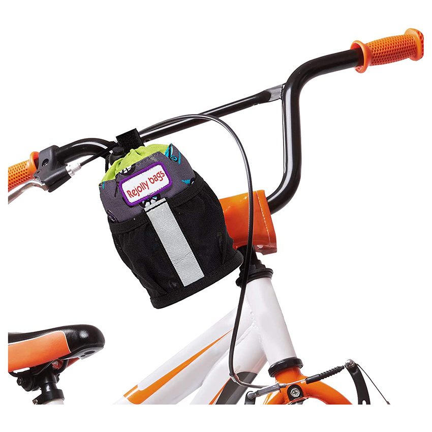 Kinderfahrrad-Wasserflaschenhalter Blip Feed Bag Kleiner Stoffkorb für Fahrradlenker Wasserdichte Fahrradtaschen