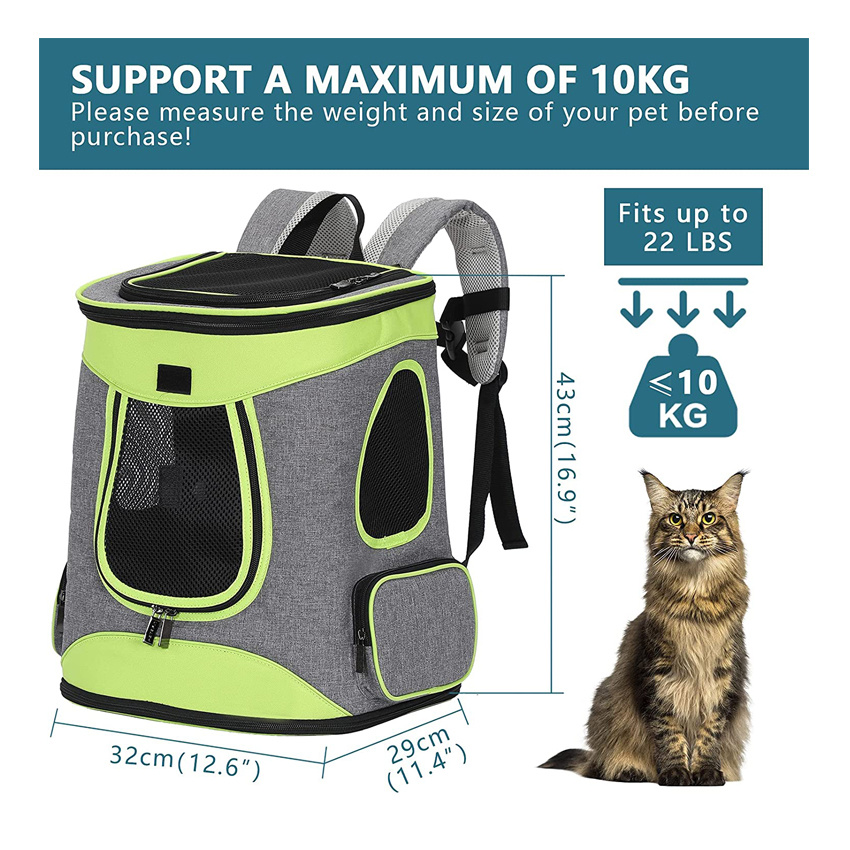 Welpen Tragetasche Hund Katze Schulterrucksack Faltbare Mode Hundetasche