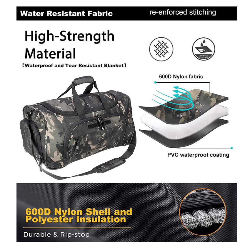 Sporttasche Tactical Duffle Bag Military Travel Workout Taschen Sporttasche