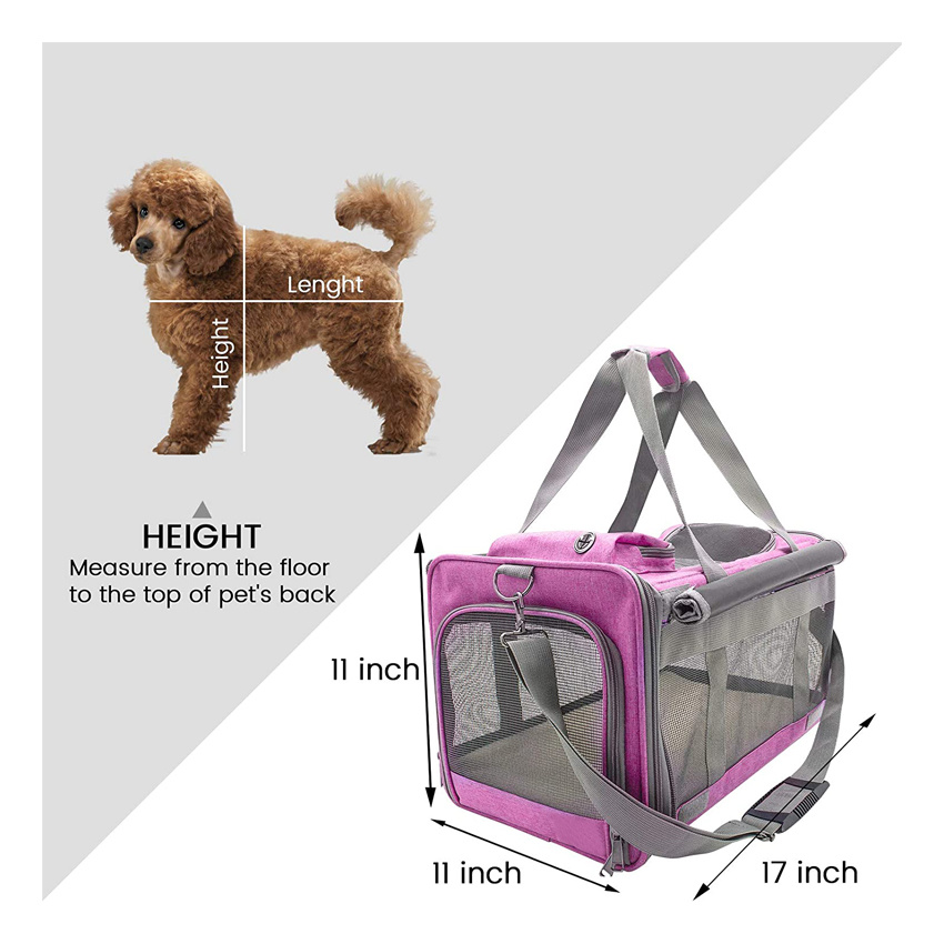 Pet Supply Hundetragetasche Pet Cage Travel Tote Bag für Hund und Katze