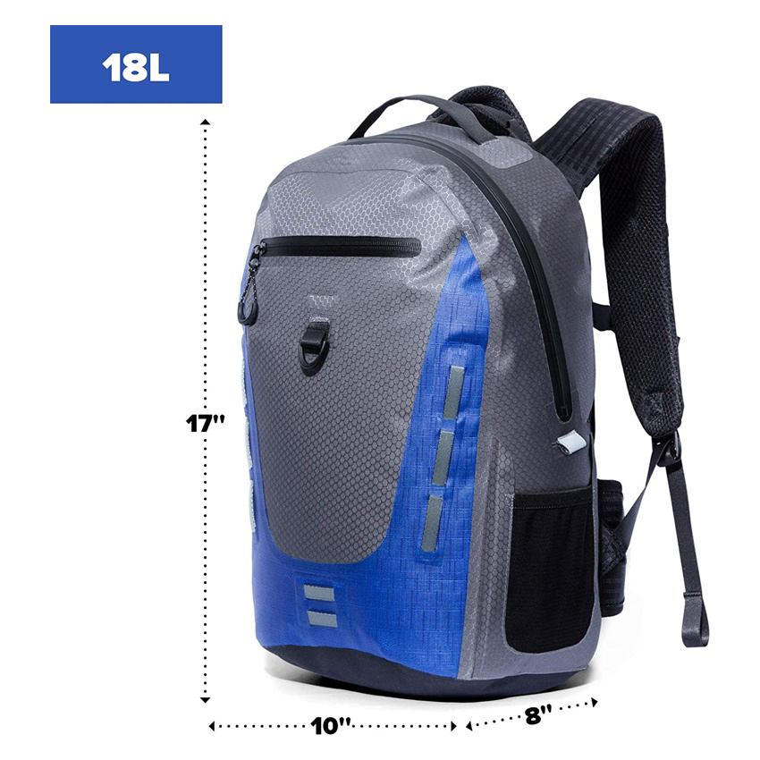 Wasserdichter Rucksack, tauchfähig, schwimmend, TPU-beschichteter, strapazierfähiger Nylon-Outdoor-Sport-Trockensack