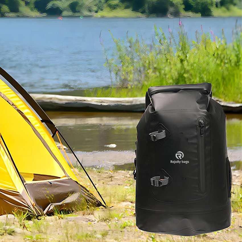 Schwimmender Rucksack Campingrucksack Leichtes Design Wasserdichte Trockentasche RJ228359