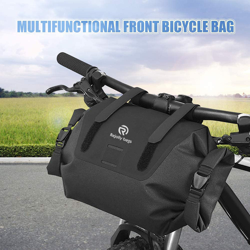 Fahrradlenkertasche Wasserdichte multifunktionale Frontlenkertasche Große Kapazität MTB Fahrradtelefonhalter Fahrradtasche