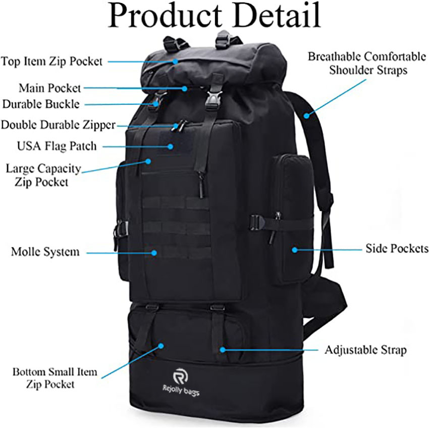 Wandern Camping Rucksack Reiserucksack für Outdoor Clombing Bag