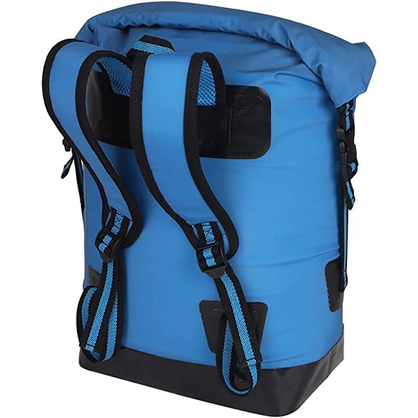 Wasserdichter, trockener Rolltop, schwimmender, isolierter Kühlrucksack für Reisen, Bootfahren, Kajakfahren, Schwimmen, Angeln, Camping und Strandtasche