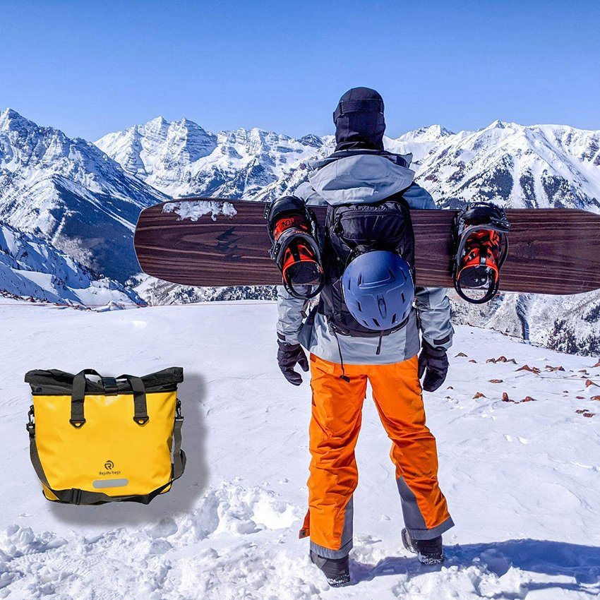 Multifunktionaler Rolltop-Sack hält Ausrüstung und persönliche Gegenstände trocken, perfekt für Rafting, Kajakfahren, Wintersport, Paddle-Boarding, Schwimmen Dry Bag