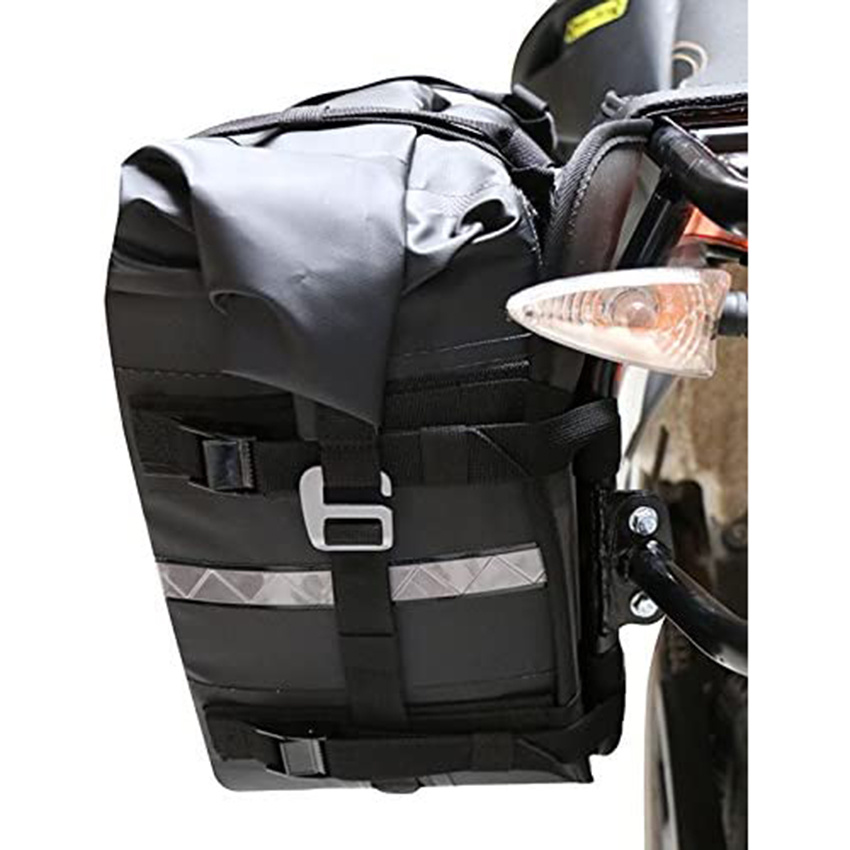 Dry Saddlebags 100 % wasserdichte Befestigung an den meisten Adventure- und Dual-Sport-Motorradträgern