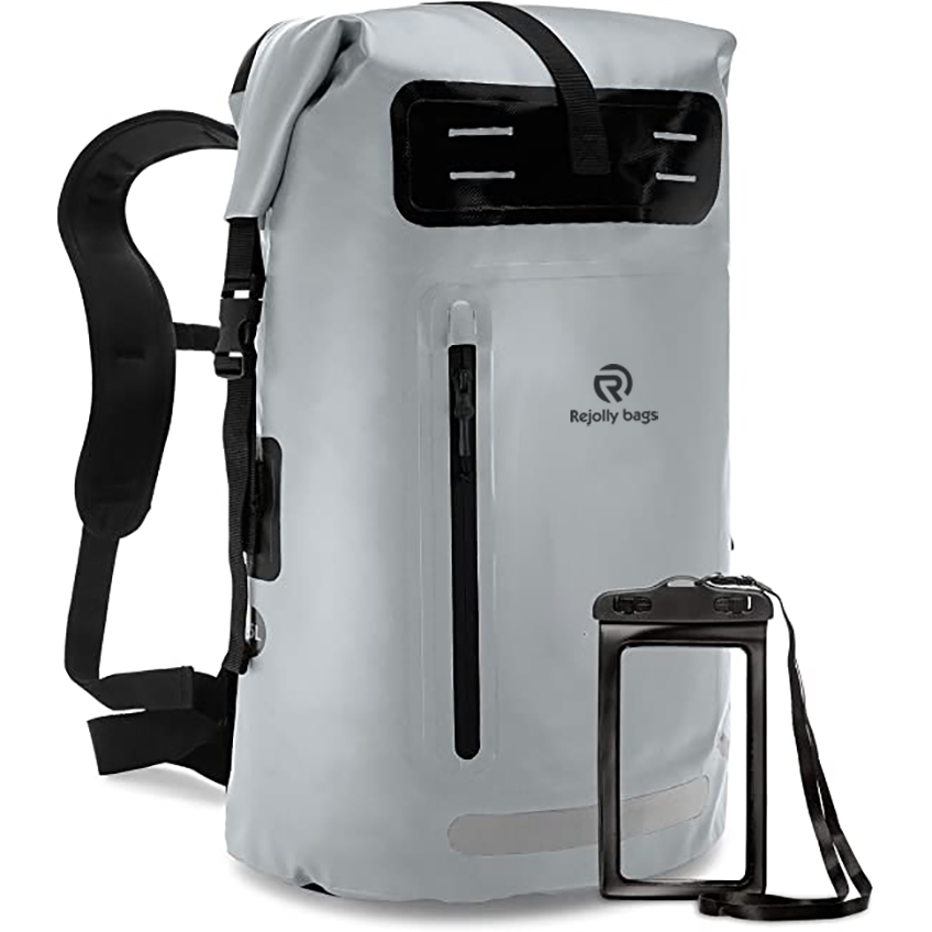 Strapazierfähiger, wasserdichter Rolltop-Rucksack, strapazierfähiger Reise-Trockenbeutel RJ228337