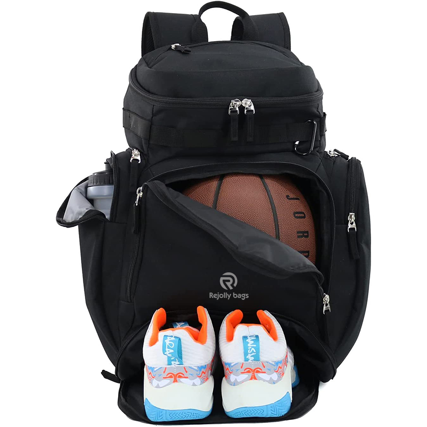 Großes Schuh- und Ballfach, Fußballrucksack, Baseball-, Softball-, Volleyball-Sportrucksacktasche, Reise-Fitnessrucksack, Basketball-Trainingsgeräte Balltasche RJ196103