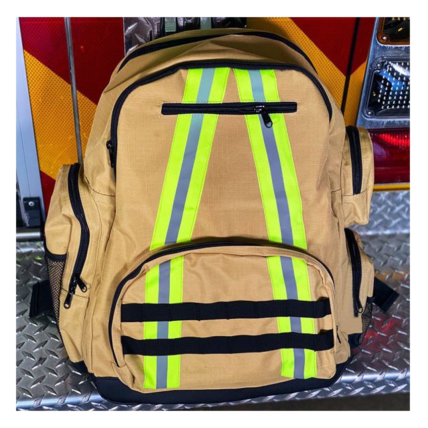 Großer strapazierfähiger Outdoor-Rettungsrucksack, Rucksack für Feuerwehrausrüstung