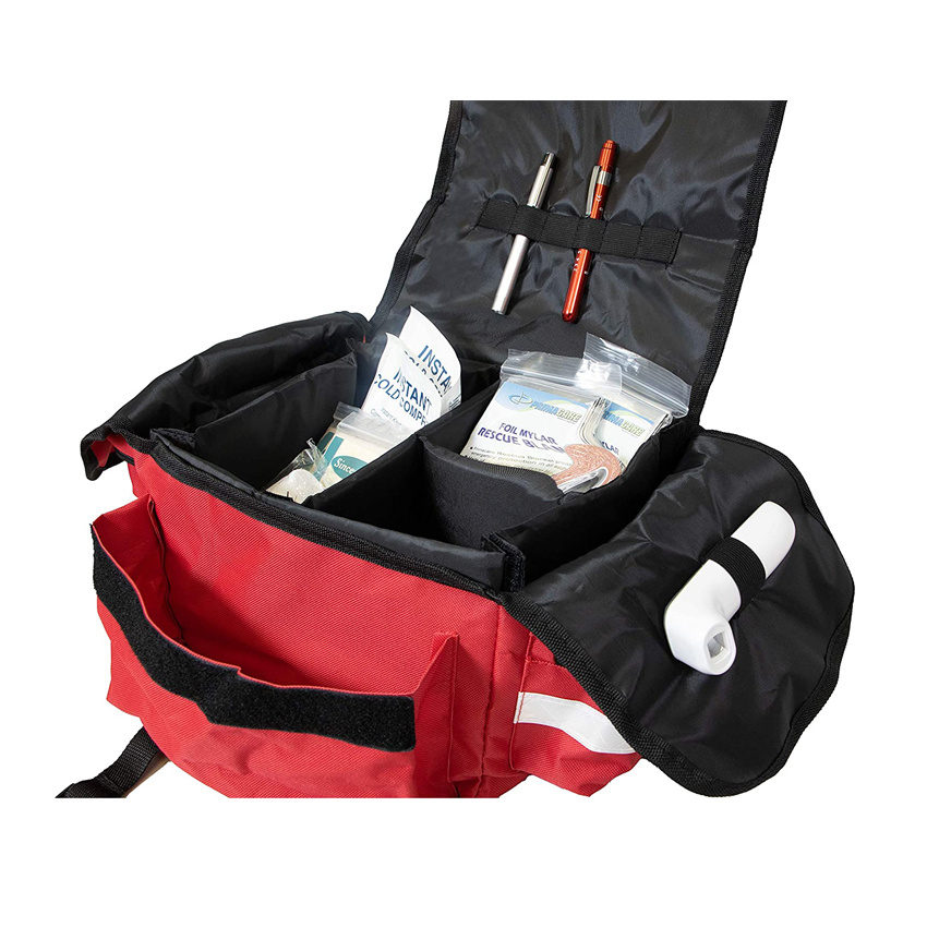 First Responder Bag for Trauma Professional Kit mit mehreren Fächern für medizinische Notfallversorgung