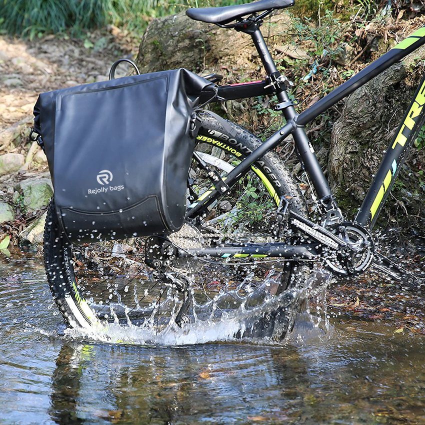 Fahrradtaschen Hervorragende wasserdichte und luftdichte Gepäckträgertasche für den Rücksitz. Fahrradtasche