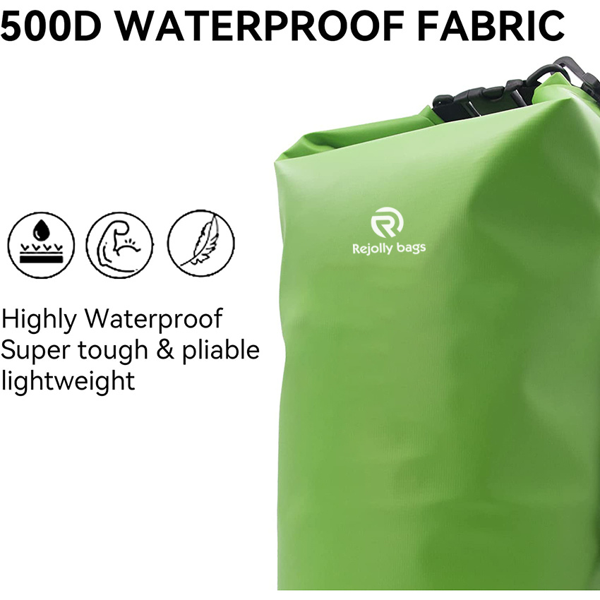 Wasserdichte Tasche 5L Ultralight Dry Bags Kajak Rolltop Kompressionssack Hält Ausrüstung Marine Rucksack für Rafting Bootfahren Schwimmen Camping