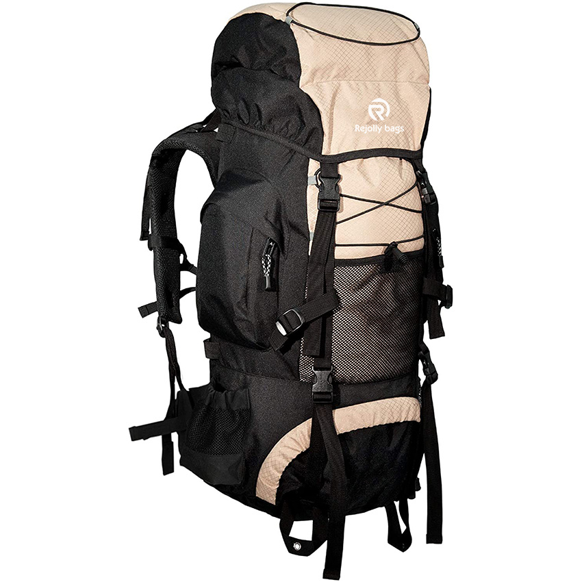 Großer wasserdichter Wanderrucksack für Männer und Frauen, robuster Rucksack mit Innenrahmen, passend für Wandern, Radfahren, Klettern