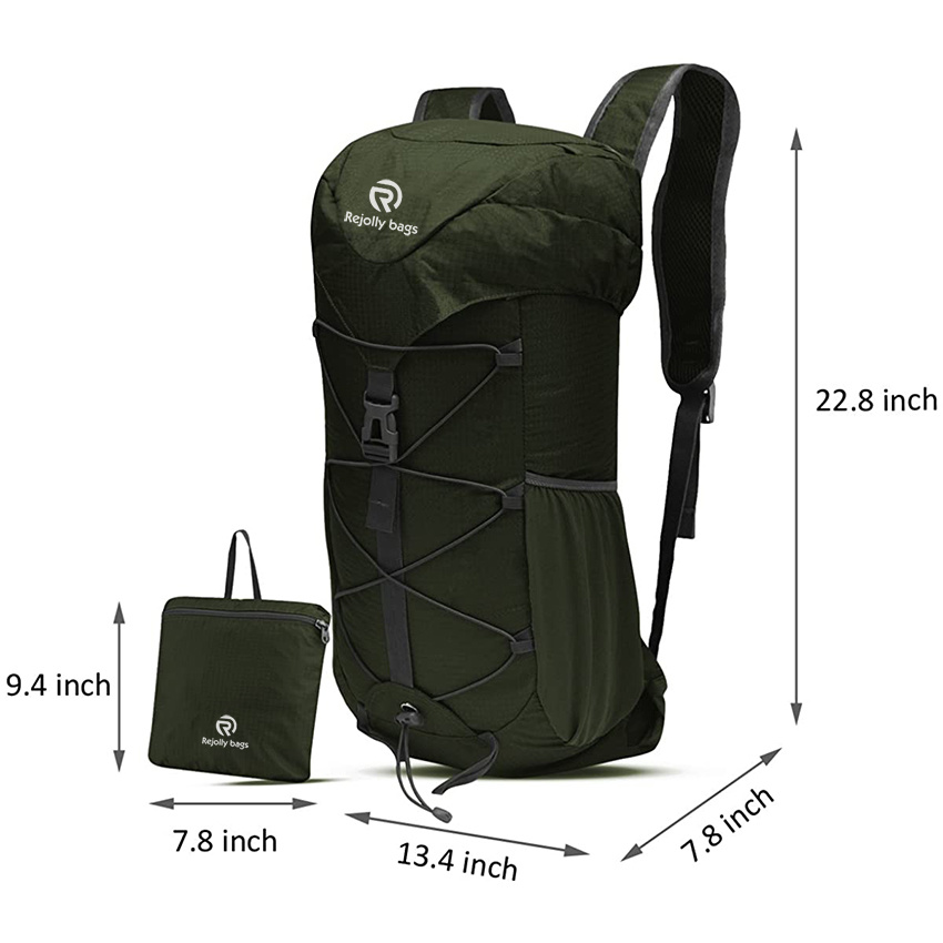 Wandern Großer, leichter, wasserabweisender 40-Liter-Reiserucksack Drypack