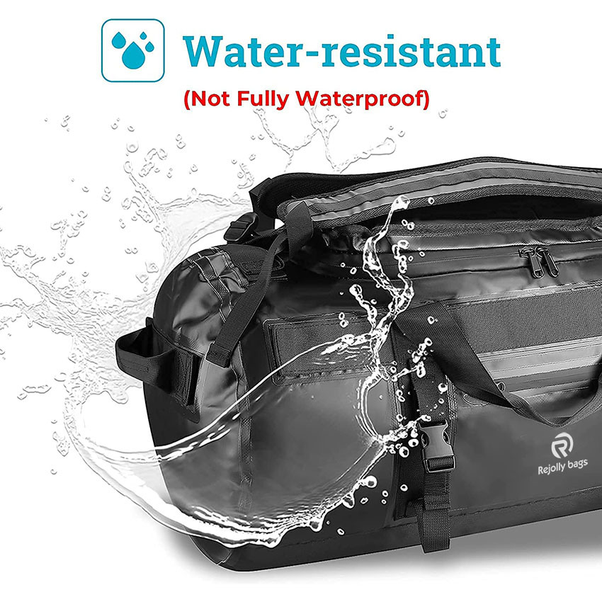 60L wasserdichter Rucksack Duffel Bag Dry Bag mit strapazierfähigen Riemen und Griffen für Wassersport Bootfahren Kajakfahren Angeln Wandern Motorrad Camping Reisetasche