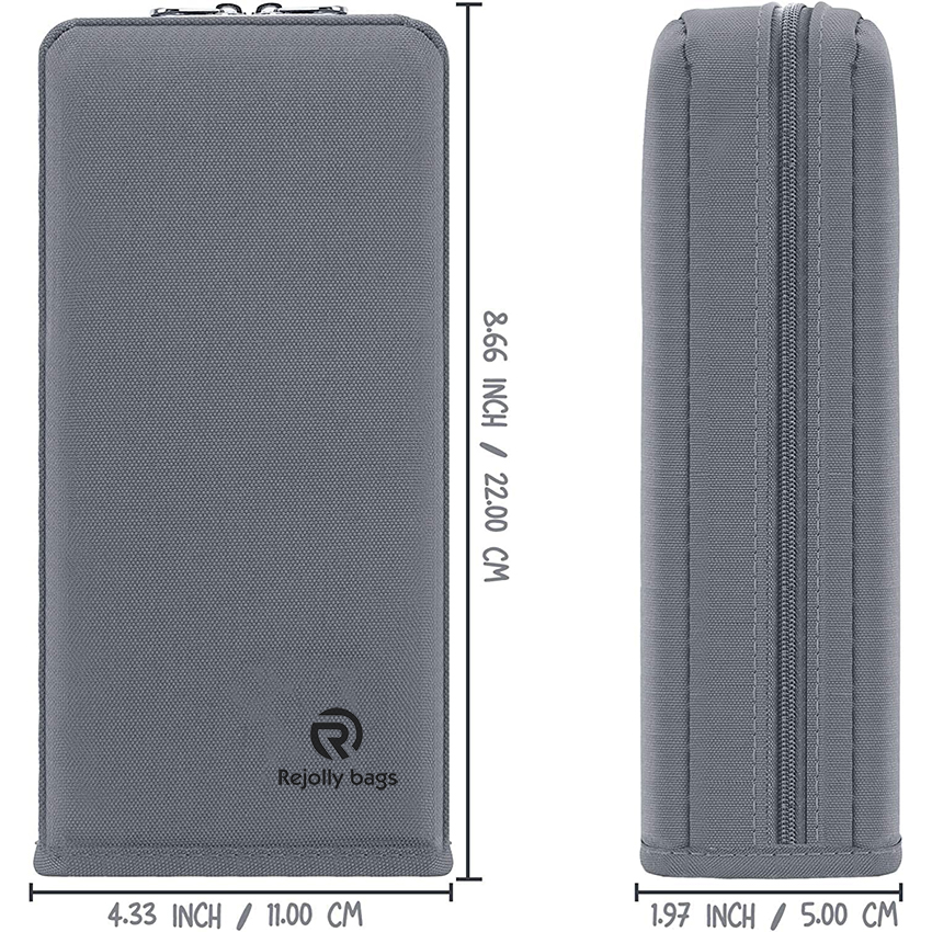 Federmäppchen mit großer Kapazität für Schule, College, Büro, Stifte, Organizer für Teenager, Mädchen, Erwachsene, Studenten, Stiftetasche RJ21643