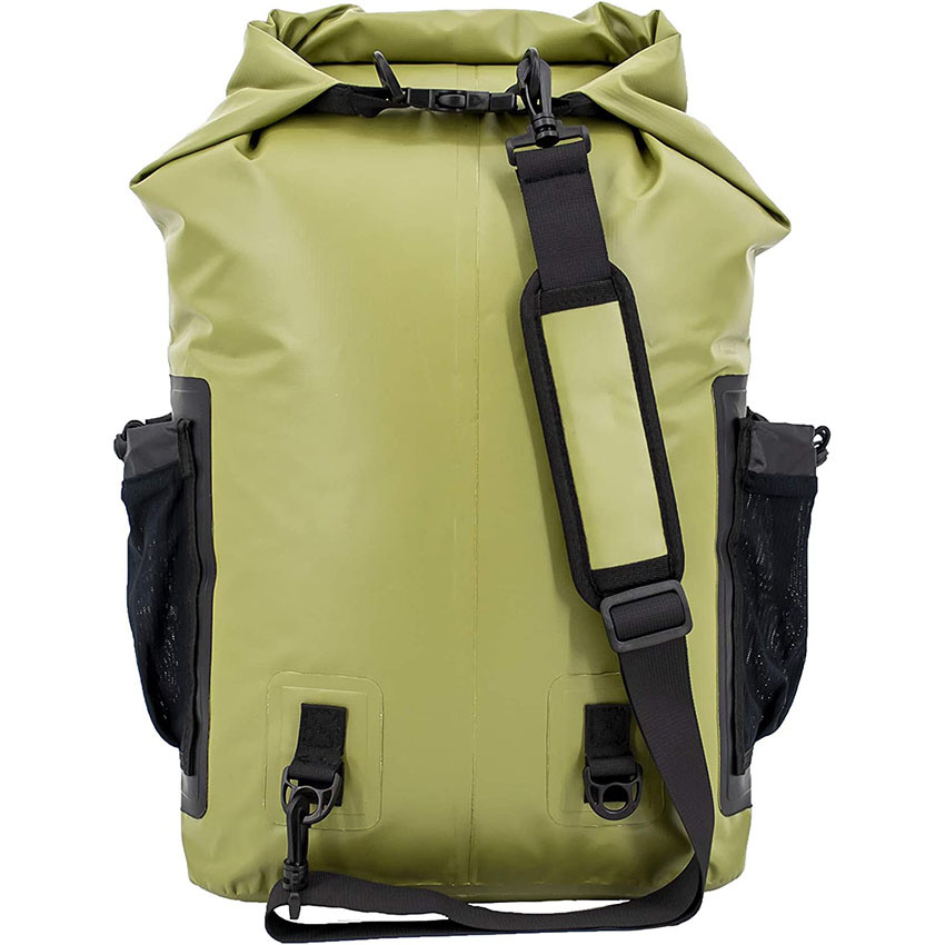 Wasserdichte Dry Sling Bag und Rucksack mit Rolltop