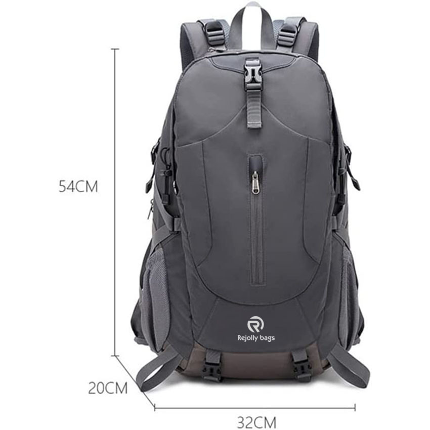 40-Liter-Bergsteigerrucksack mit mehreren Taschen, Reisebergsteiger-Outdoor-Campingtasche