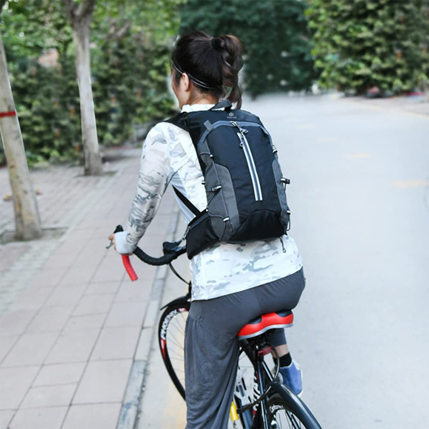 Fahrradrucksack für Männer und Frauen, wasserdichte und atmungsaktive Wandertasche für den Sport, Fahrrad-Trinkbeutel